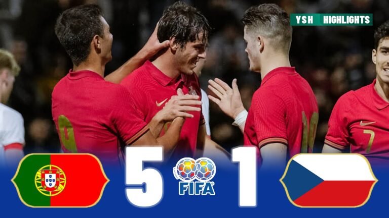 Portugal vs Czech Republic | Highlights | U21 International Friendly 18-11-2022