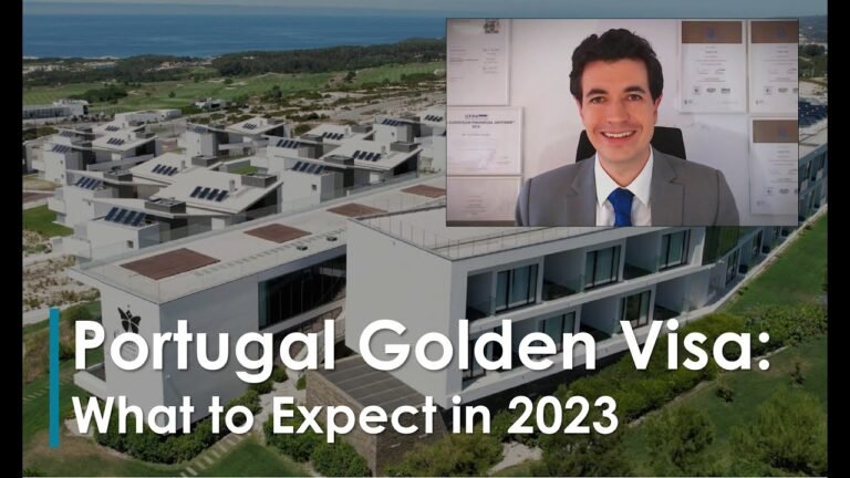 Portugal's Golden Visa: what to expect in 2023