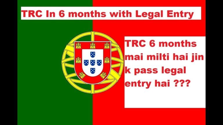 SEF Portugal Immigration Update |  Get TRC in 6 Months With Legal Entry ? |