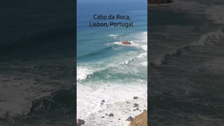 Sea Beach| Cobo da Roca | Lisbon | Portugal #portugal #beaches #shorts #viral #shortvideo