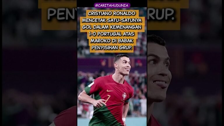 🔴Sejarah Pertemuan Portugal VS Maroko Piala Dunia 2022 ⚽⚽