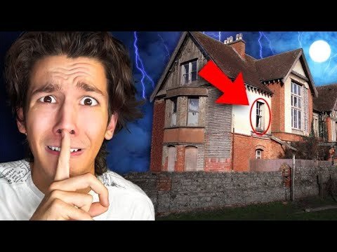 Surviving 24 HOURS in a HAUNTED HOUSE… (Bad Idea) | NichLmao