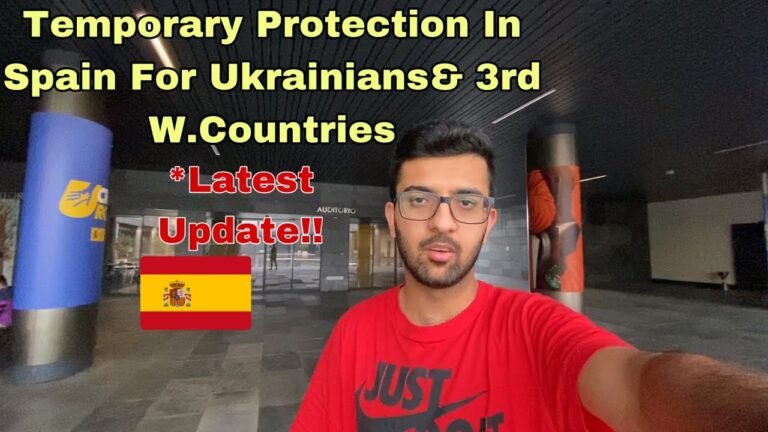 Temporary Protection In Spain For Ukrainians | Spain Immigration New Update| Portugal immigration