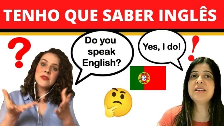 Tenho que saber inglês para morar e trabalhar em Portugal?