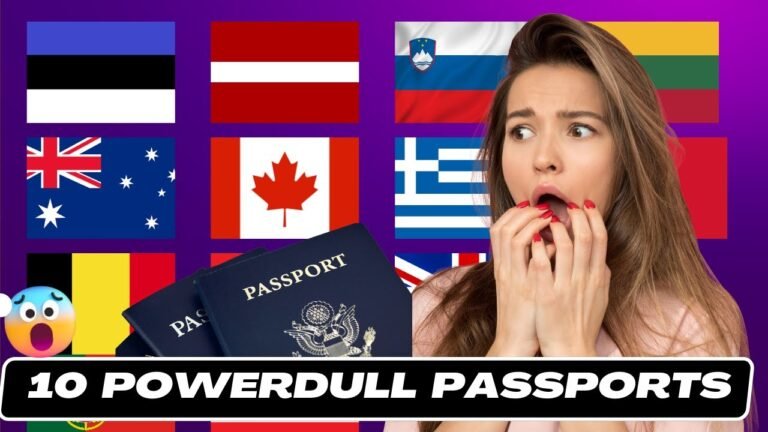 The 10 most powerful passports in the world in 2023 | US Passport |  How to Renewal Passport