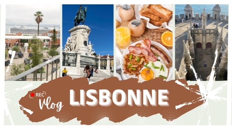 VISITER LISBONNE EN 4 JOURS (Vlog1)  #lisboa #portugal #lifestyle #youtube