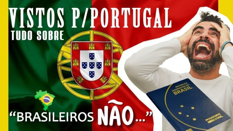 VISTOS PARA PORTUGAL COMPLETO, TUDO QUE VOCÊ PRECISA.