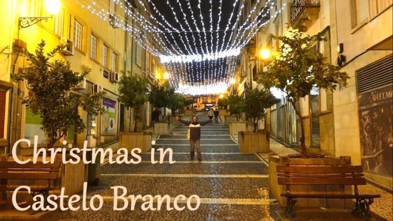 Vlogmas #17 Christmas Celebrations in Castelo Branco | Central Portugal