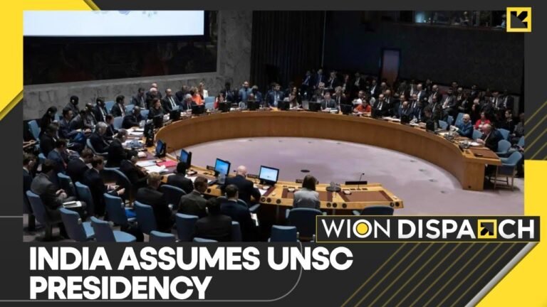 WION Dispatch: What are India's priorities as president of the UNSC? | International News | Top News