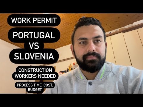 WORK PERMIT | PORTUGAL VS SLOVENIA | PROCESSING TIME | BUDGET | SALARY | JOBS FOR GIRLS |