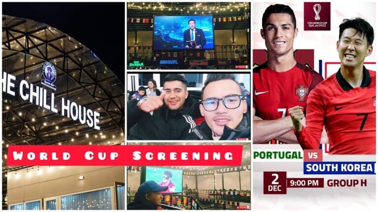 WORLD CUP 2022 | CHILL HOUSE | PORTUGAL VS S. KOREA