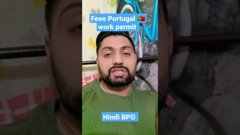 free portugal work permit 2023 – Portugal work permit visa update