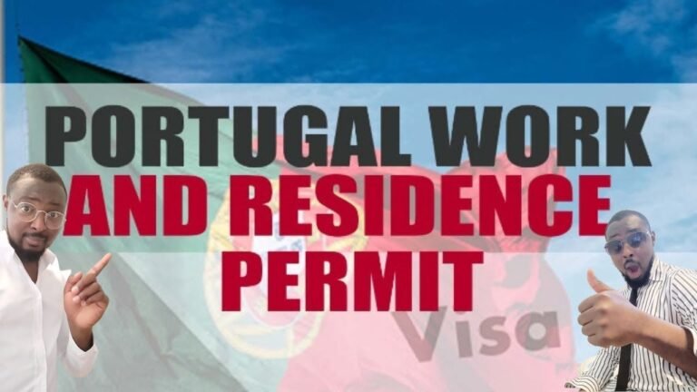 PORTUGAL WORK AND RESIDENCE PERMIT | MOVE TO PORTUGAL | SCHENGEN COUNTRY | EU COUNTRY