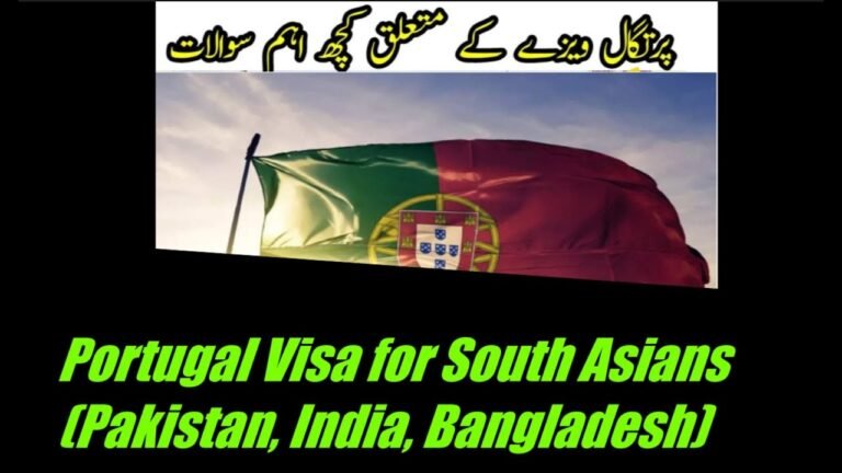 Portugal Visa Types for South Asians (Pakistan, India, Bangladesh) | Portugal Visa Categories